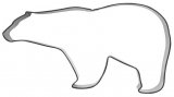 pepperkakeform isbjørn
