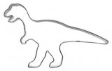 pepperkakeform Tyrannosaurus Rex