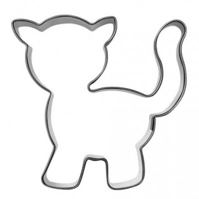 pepperkakeform kattunge