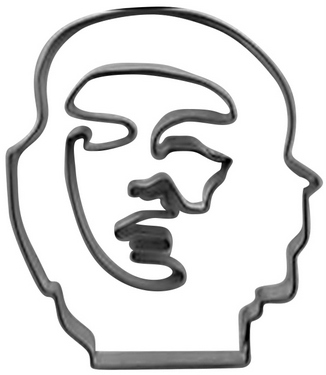 Che Guevara som pepperkakeform